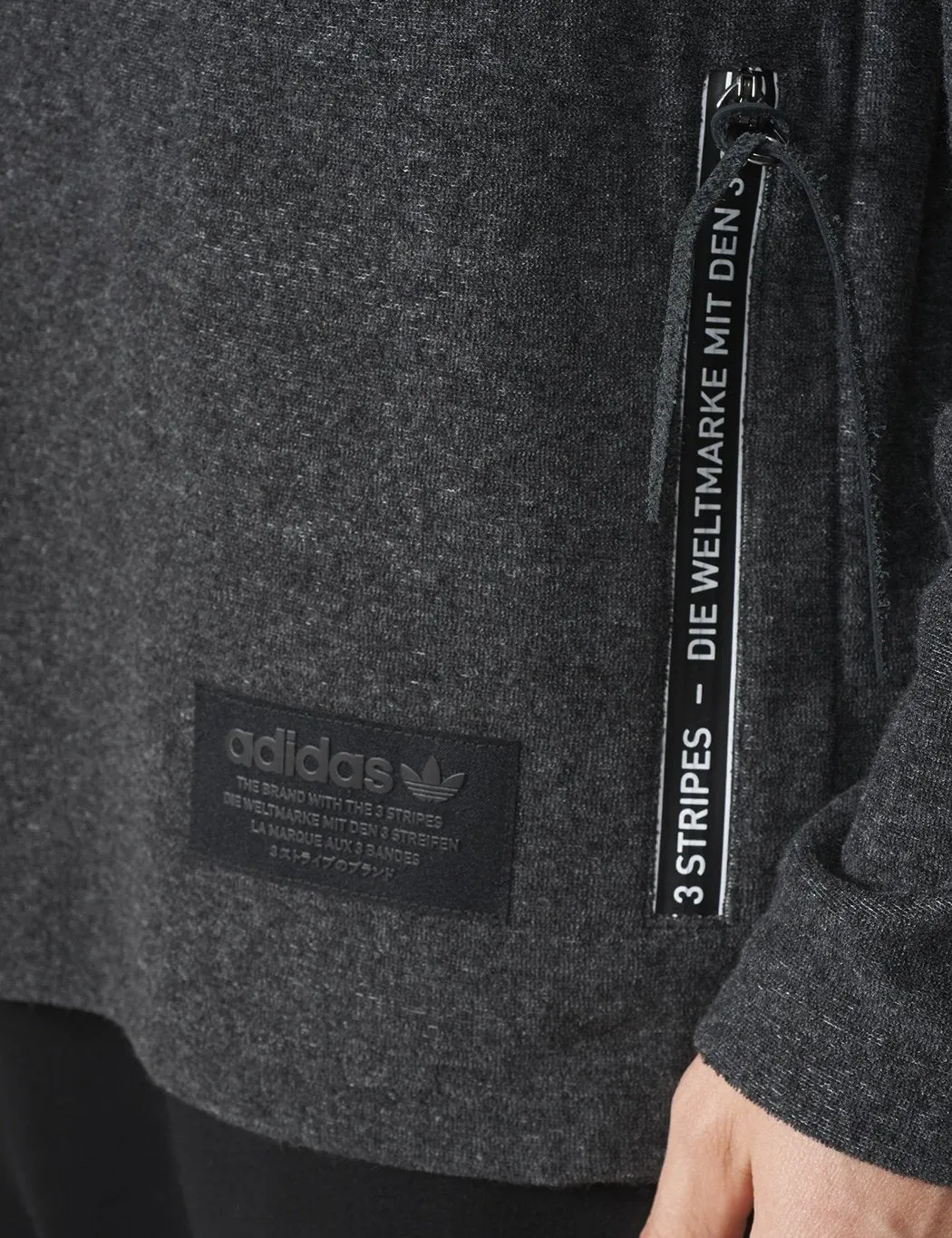 adidas NMD Long Sleeve T-Shirt - Black