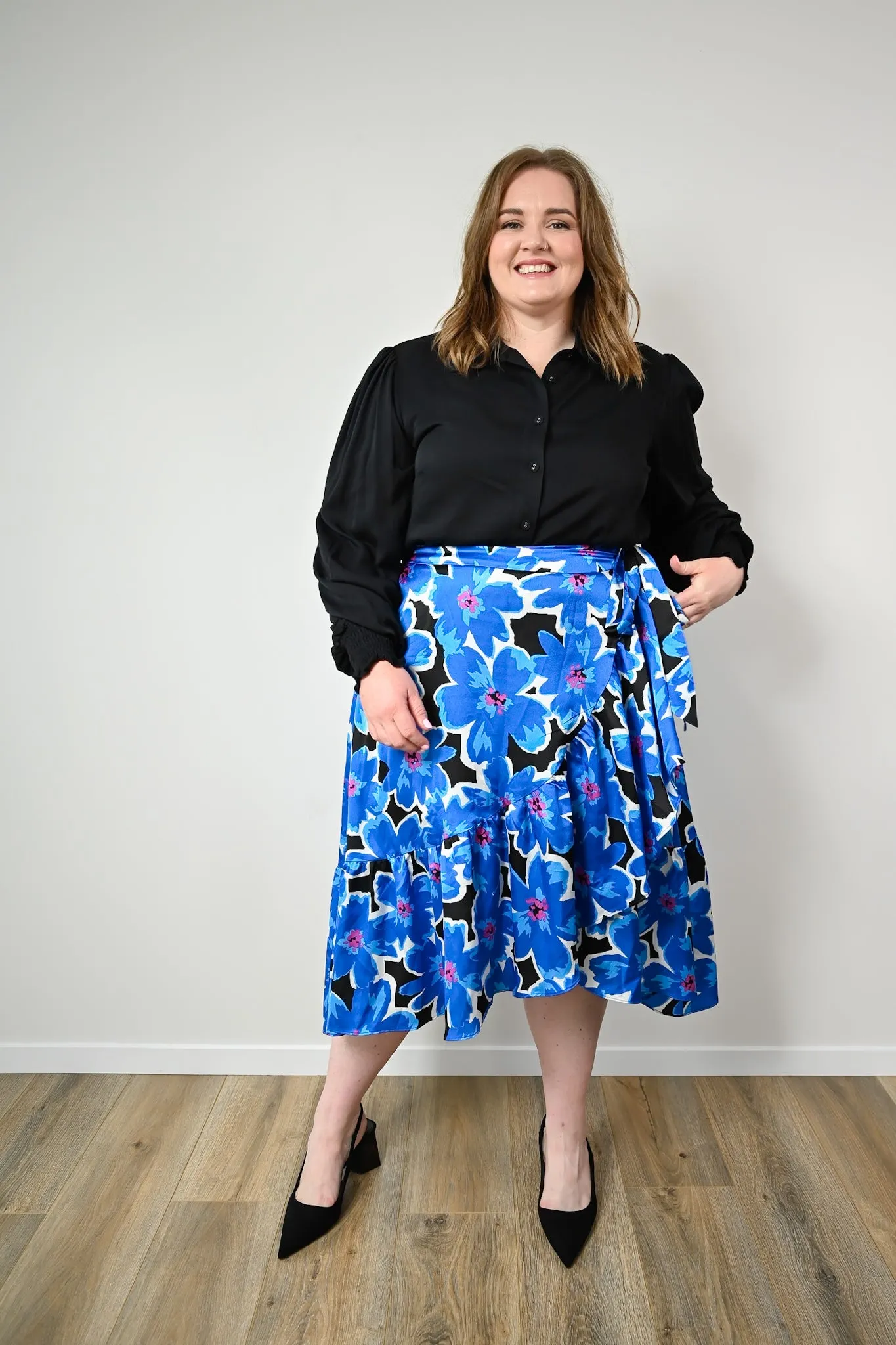 Amalia Skirt - Retro Blue