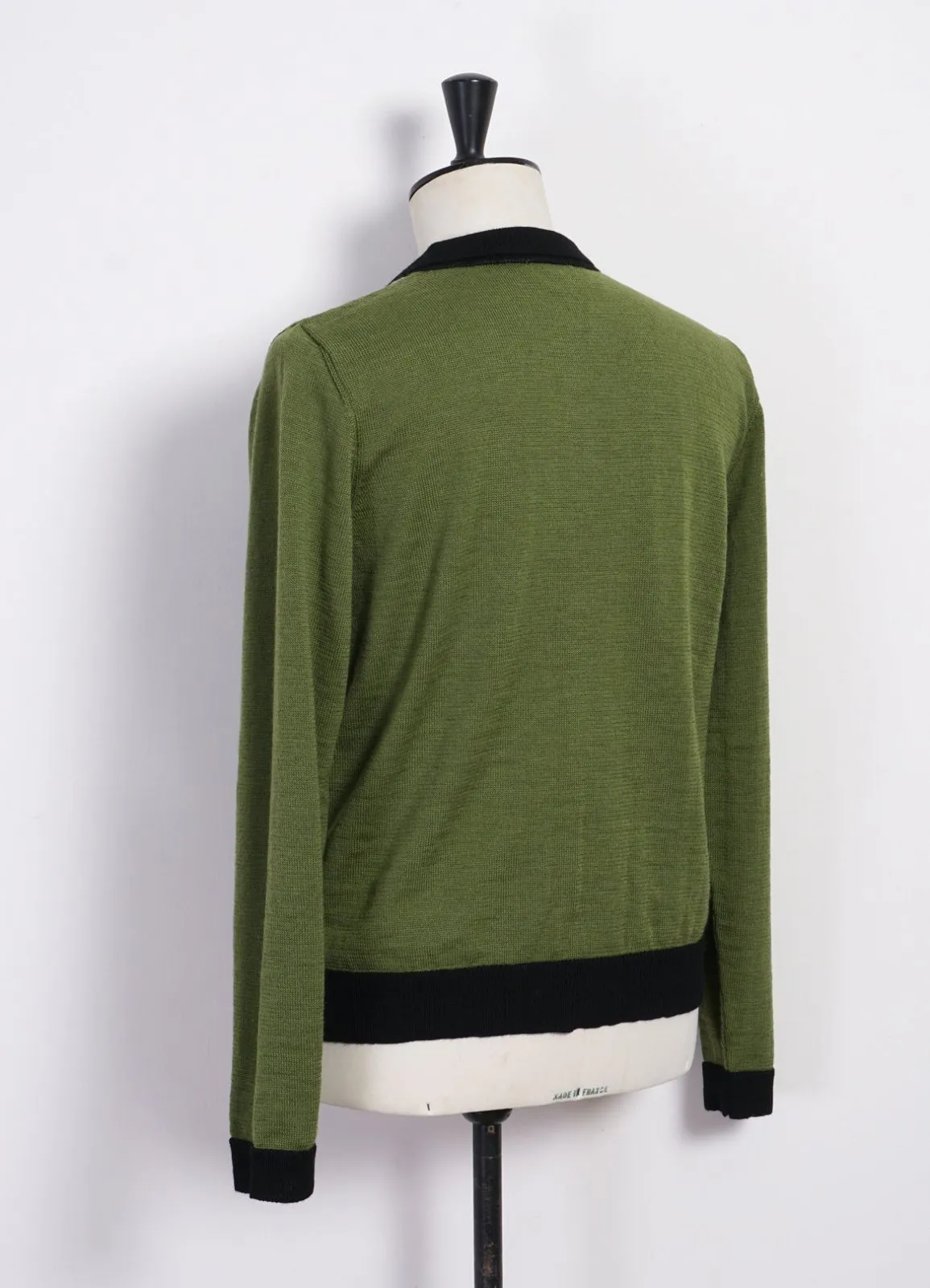 ARNOLD| Knitted Cardigan | Pattern Green