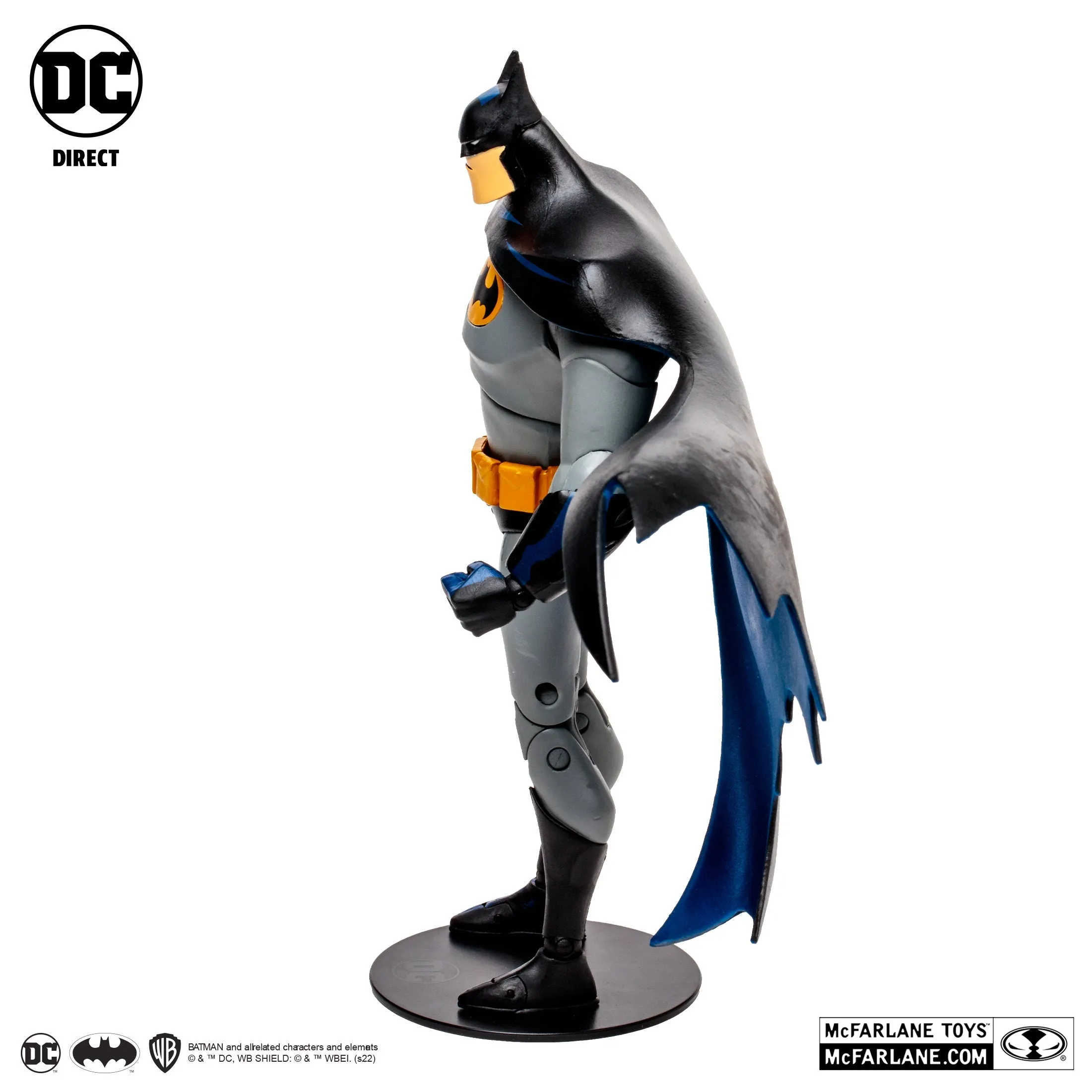 Batman the Animated Series 30th Anniversary NYCC Exclusive Gold Label Figure by McFarlane Toys  (Damaged Box)