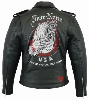 Bear Rider Leather Highway Jacket