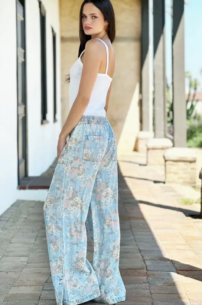 Billy T "Garden" Wide Leg Pant