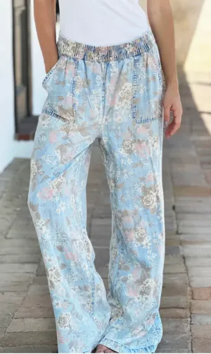 Billy T "Garden" Wide Leg Pant