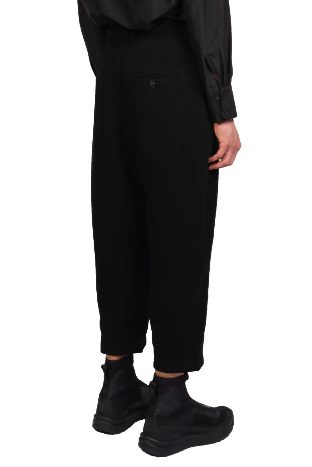 Black Wide Trousers