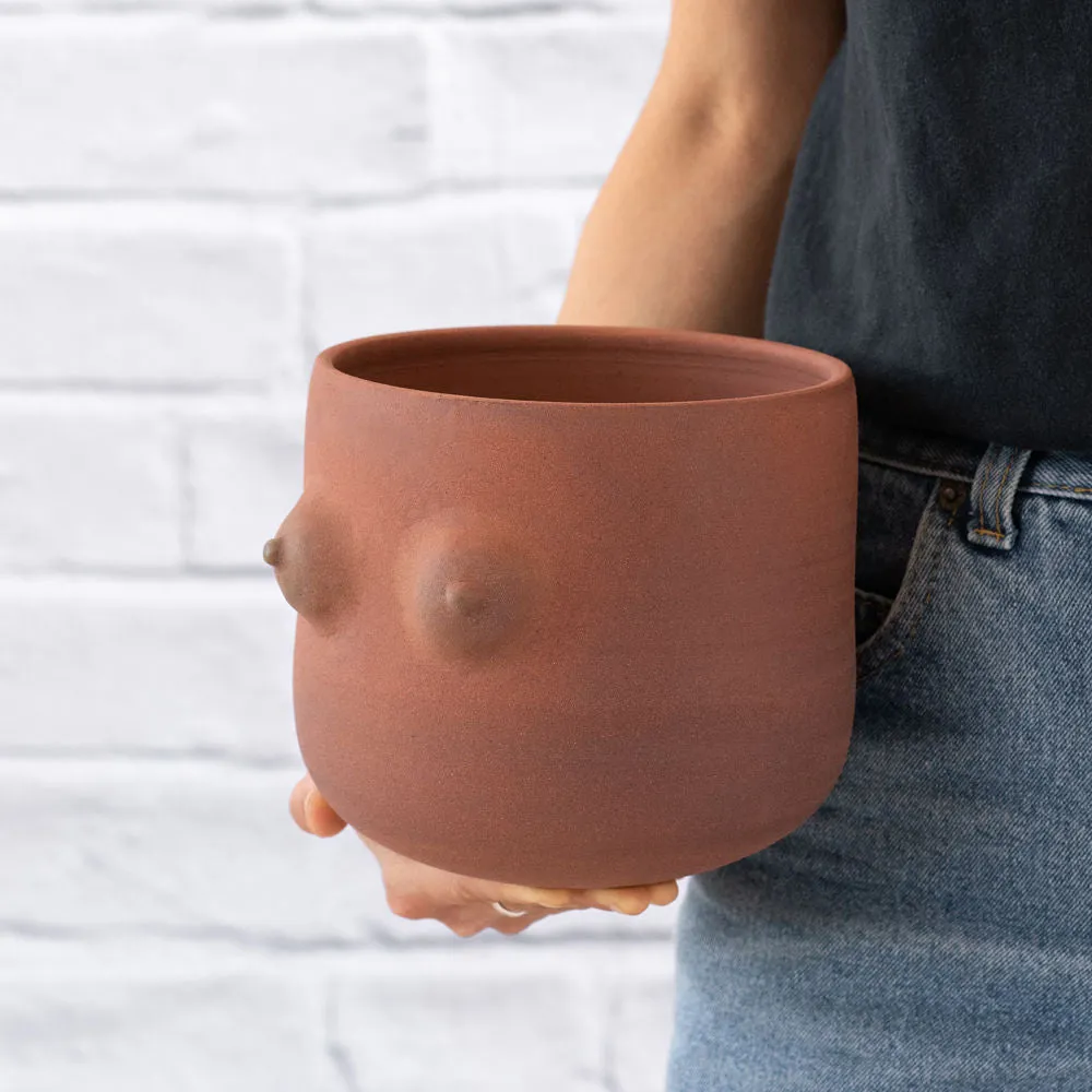 Boob Planter - Terracotta