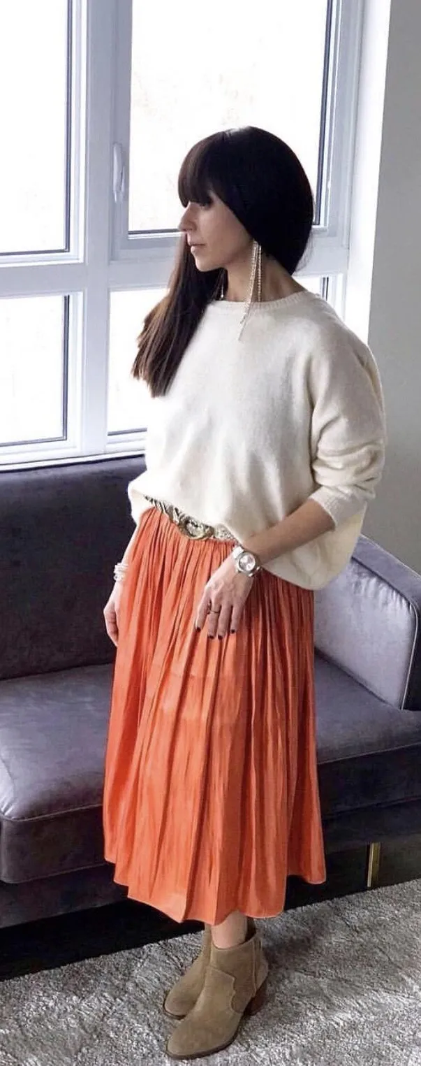 China Chiffon Skirt