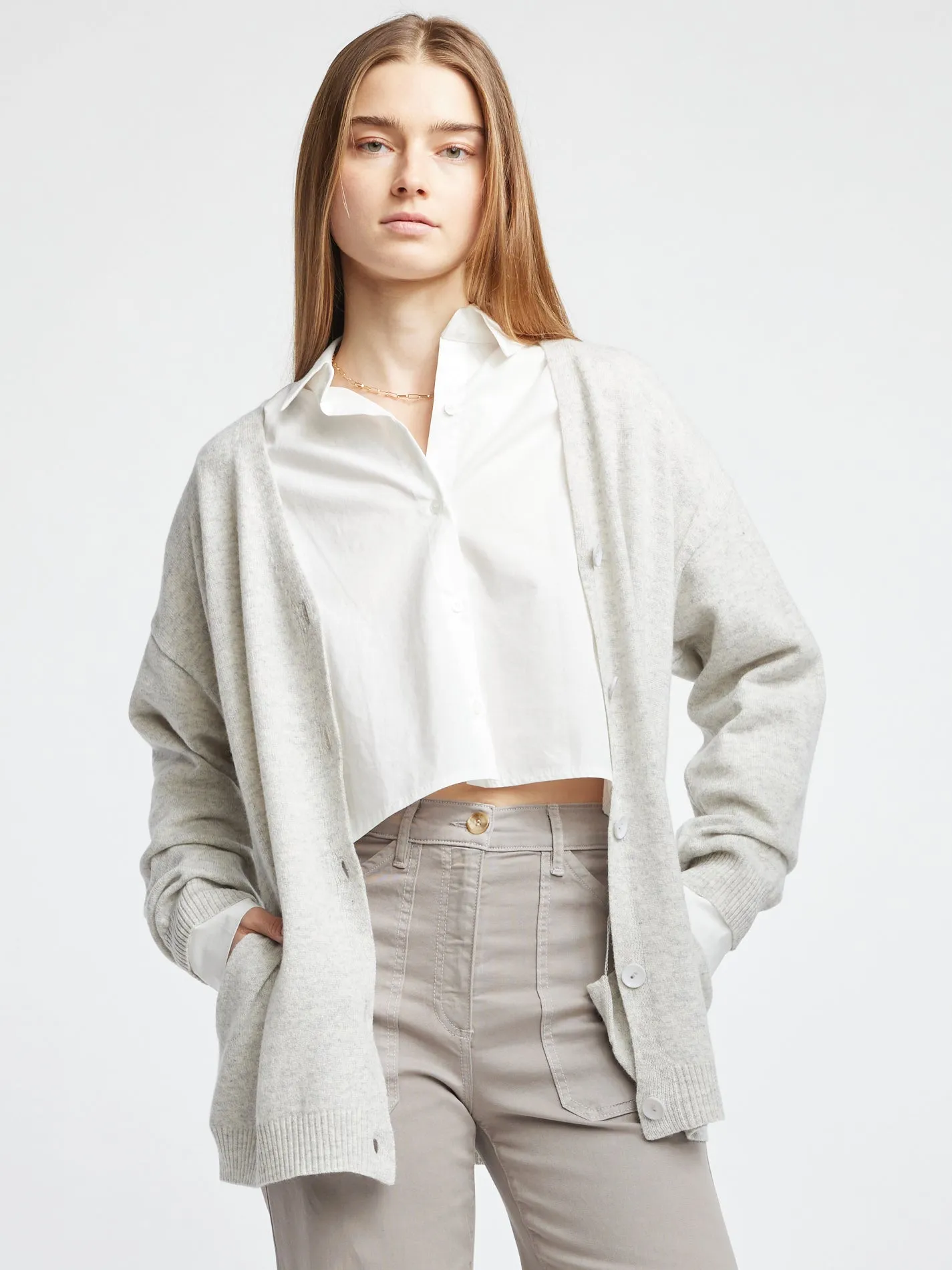 Effie Cashmere Cardigan