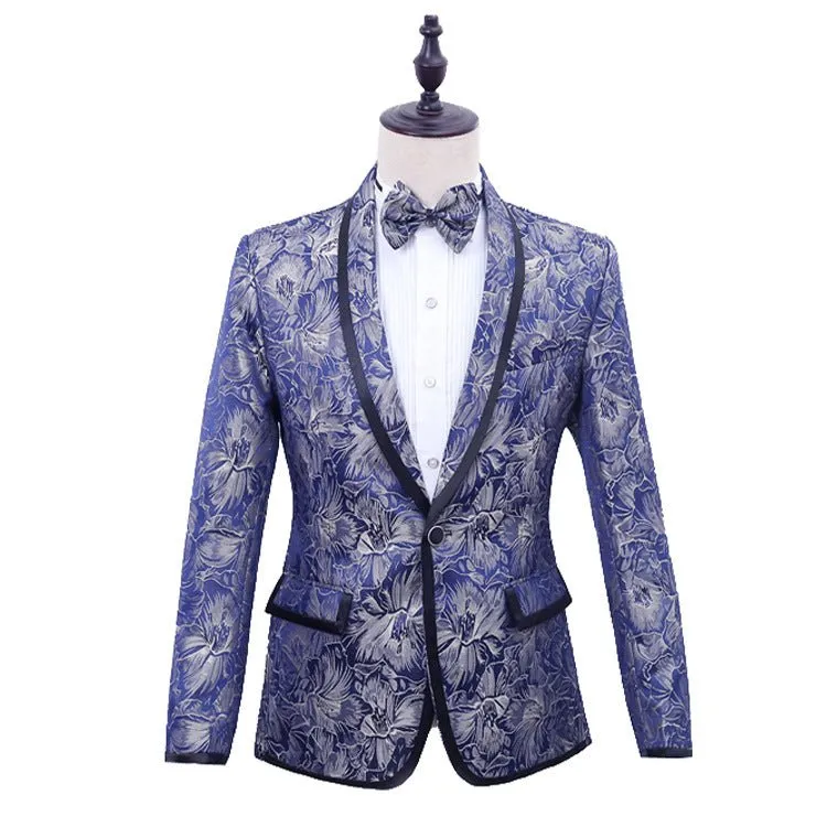 ElegantNylon Skinny Zipper Fly 2 Piece Suit