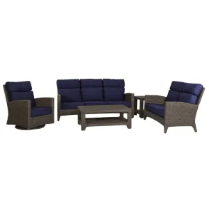 Grand Stafford Deep Seating Set (5 Piece Set)