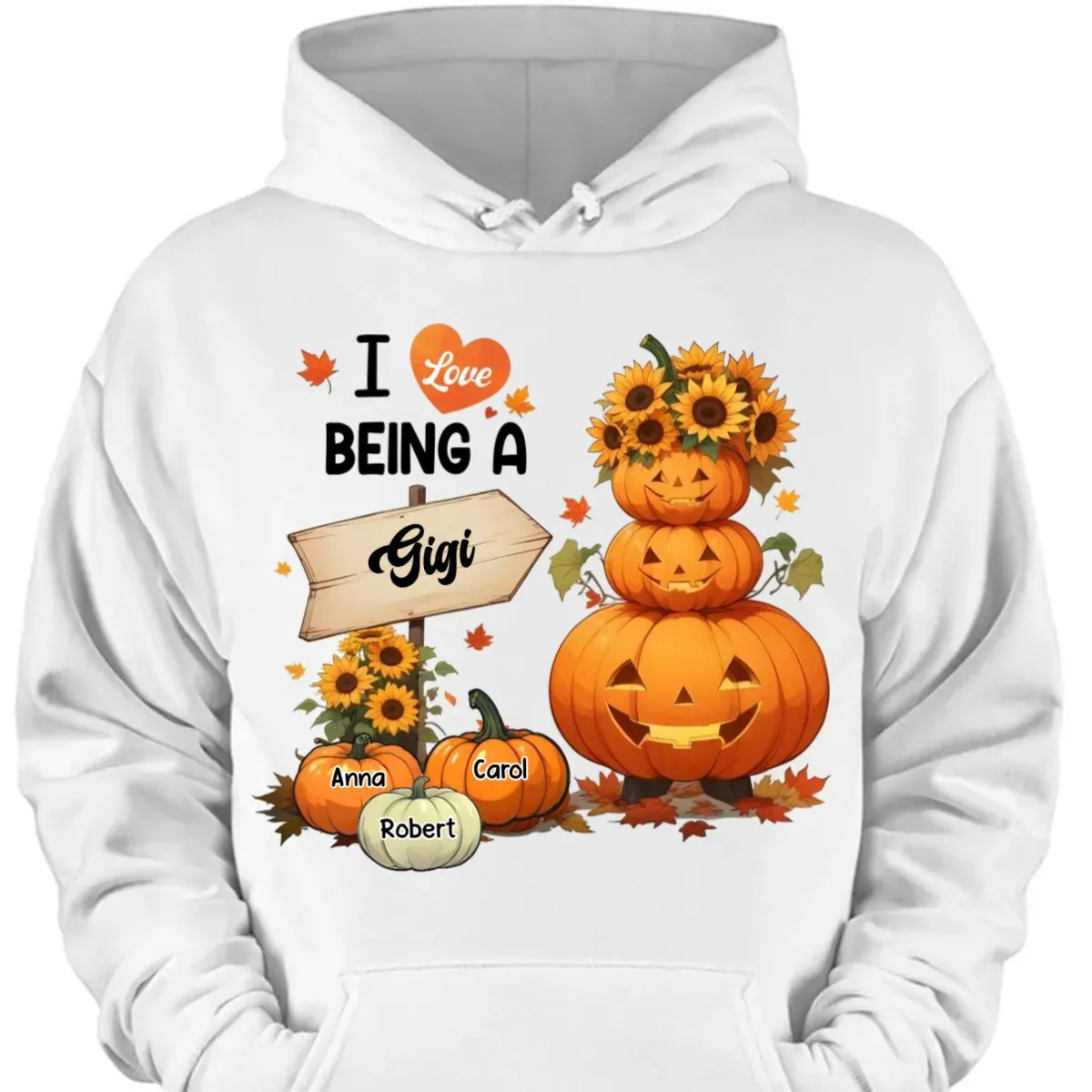 Grandma - I Love Being A Gigi - Personalized Unisex T-shirt