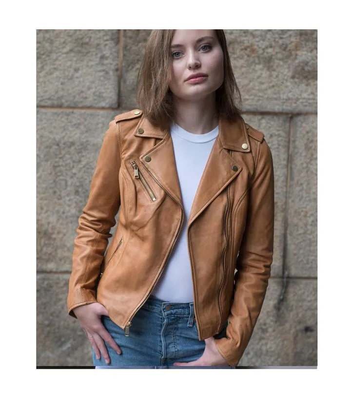 HARPER - WOMEN'S LEATHER JACKET