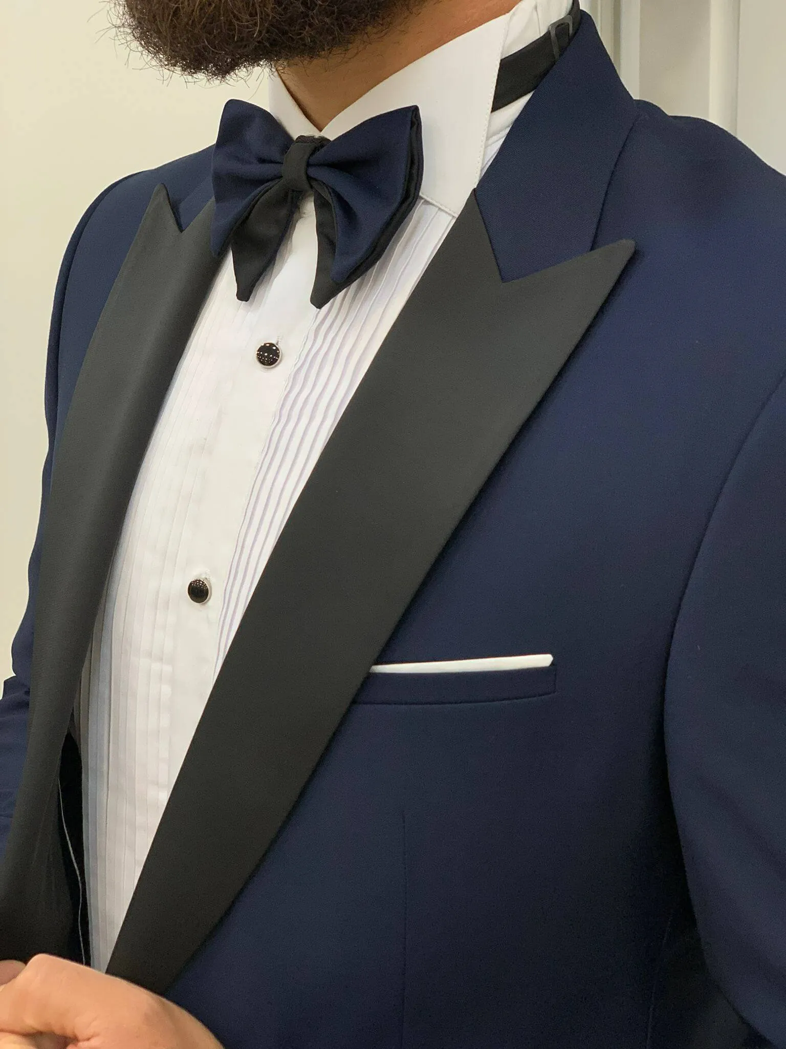 Hollo Montreal Dovetail Collar Smokin Tuxedo