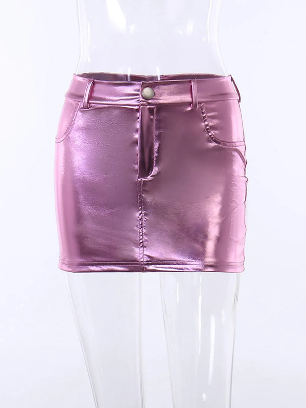 Isla Mini Skirt In Pink