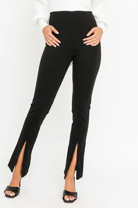 Leg Slit Trousers