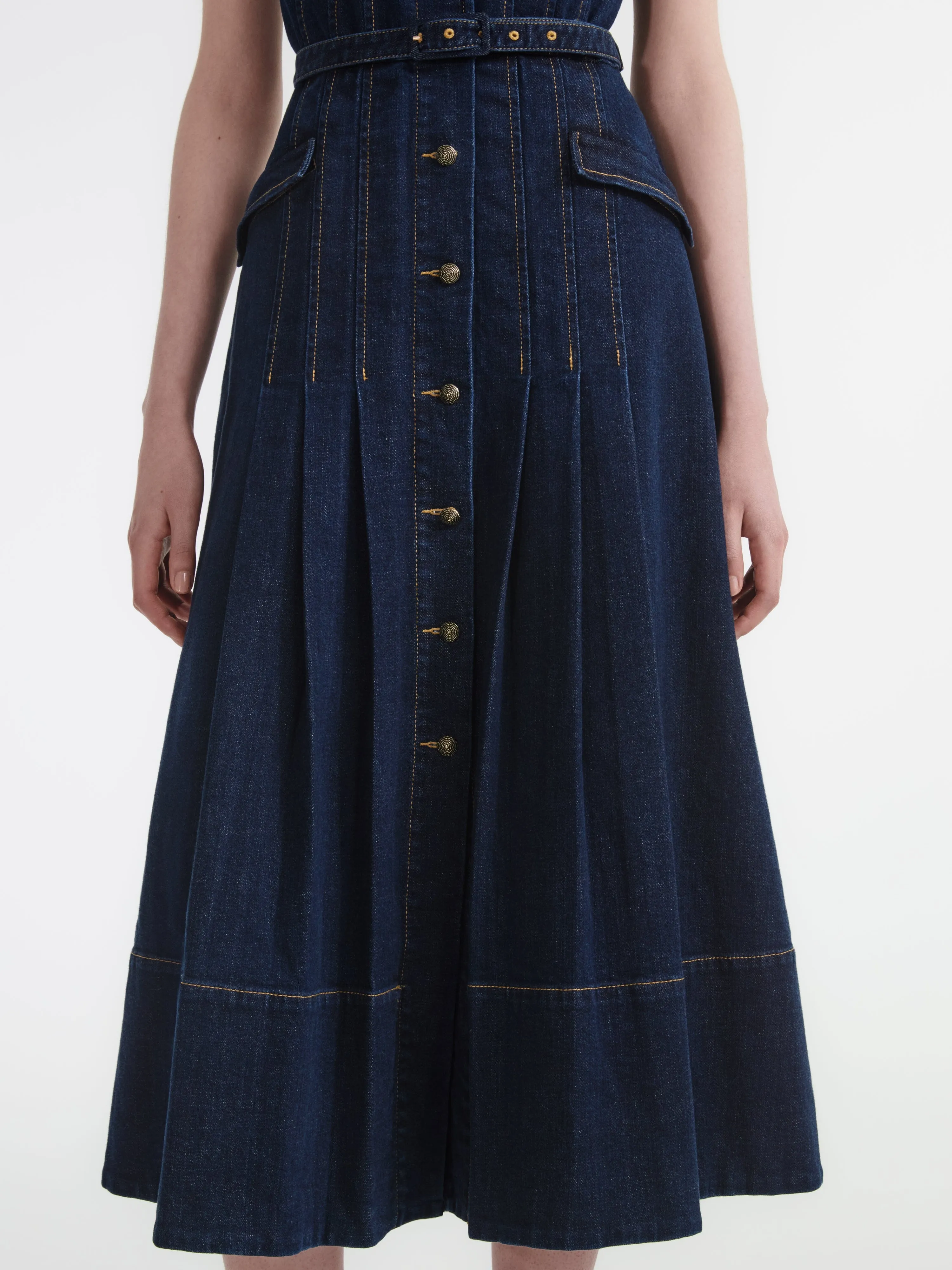 Livi Dress in Indigo