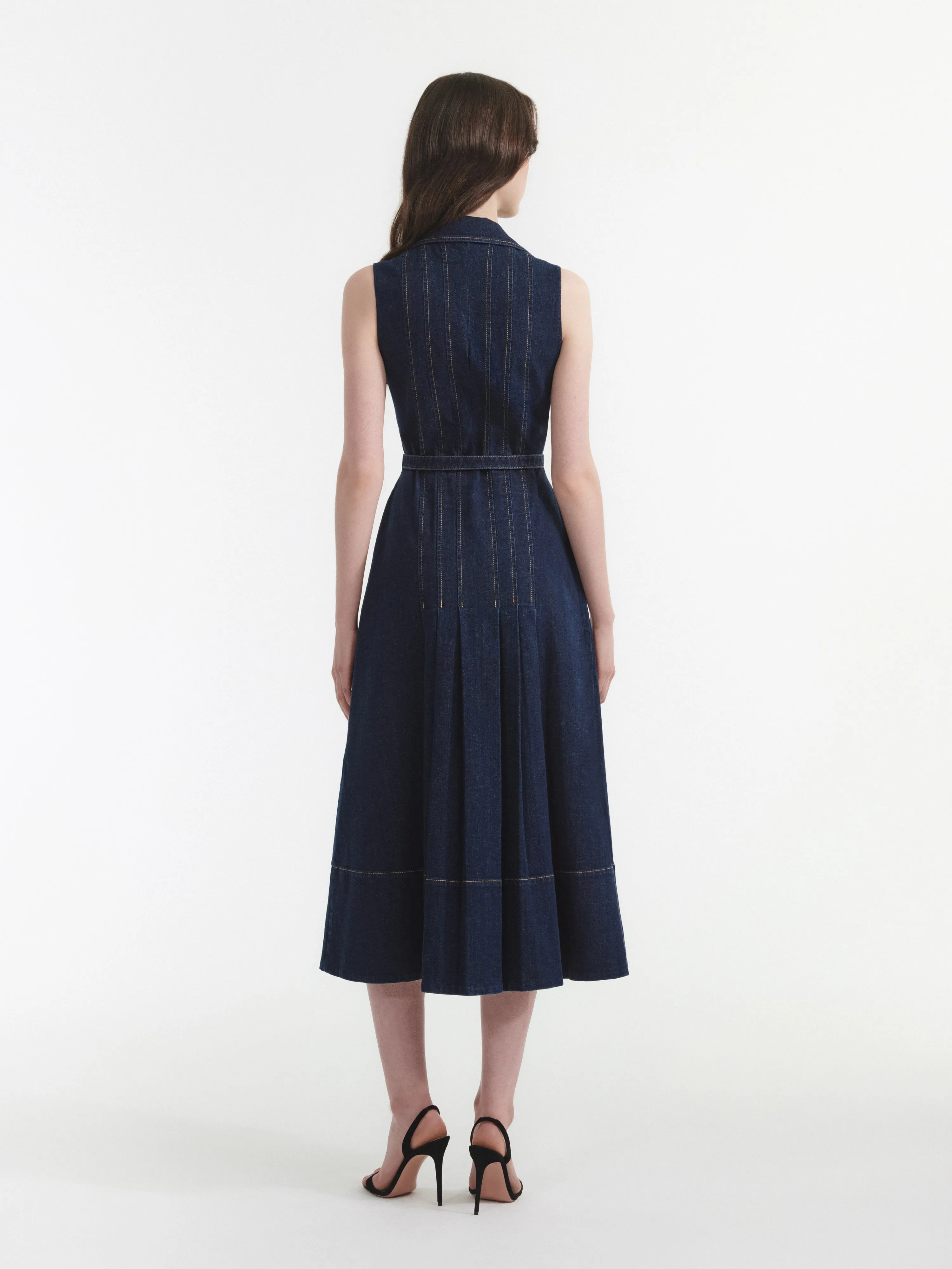 Livi Dress in Indigo