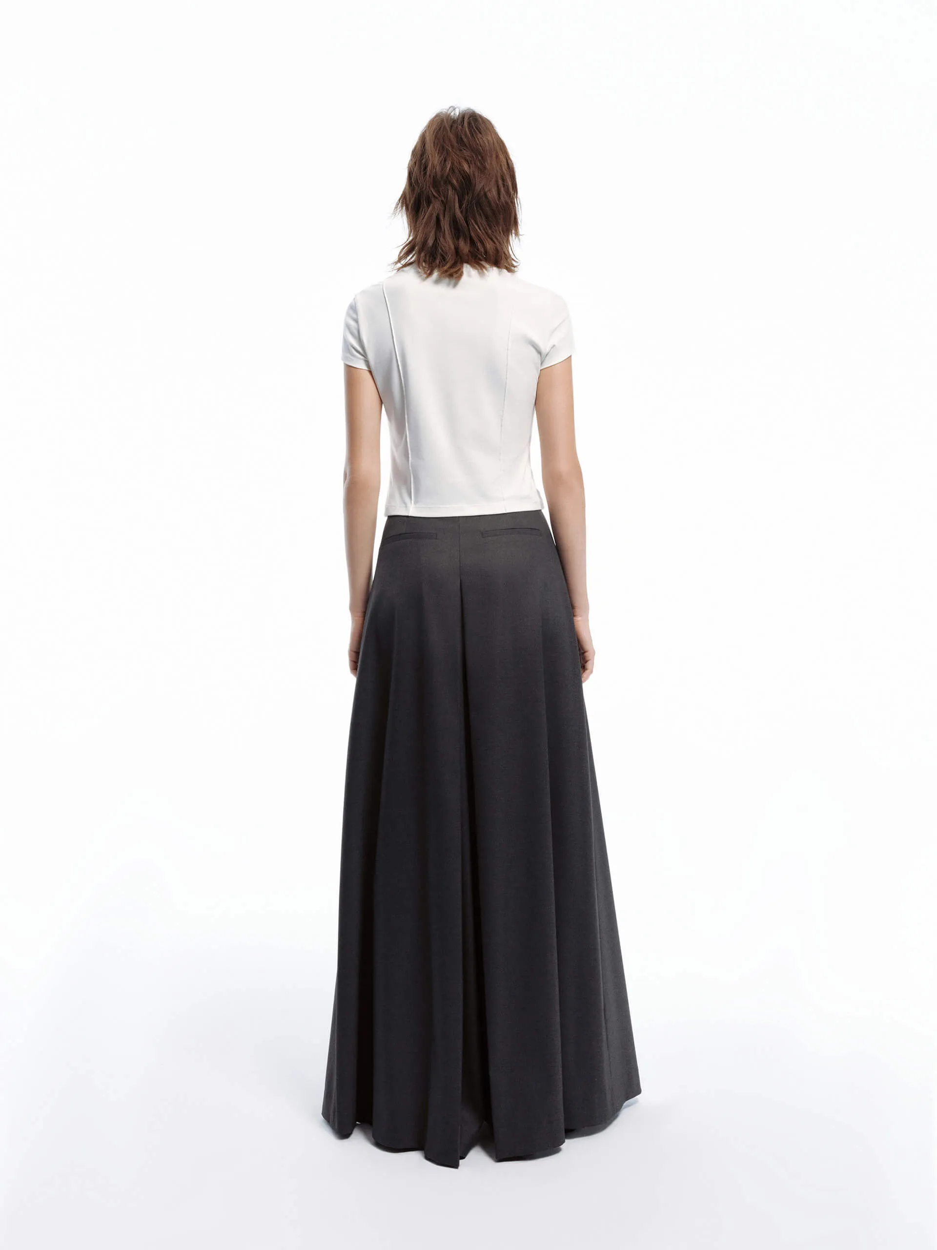 Low Waist Wide Leg Pants