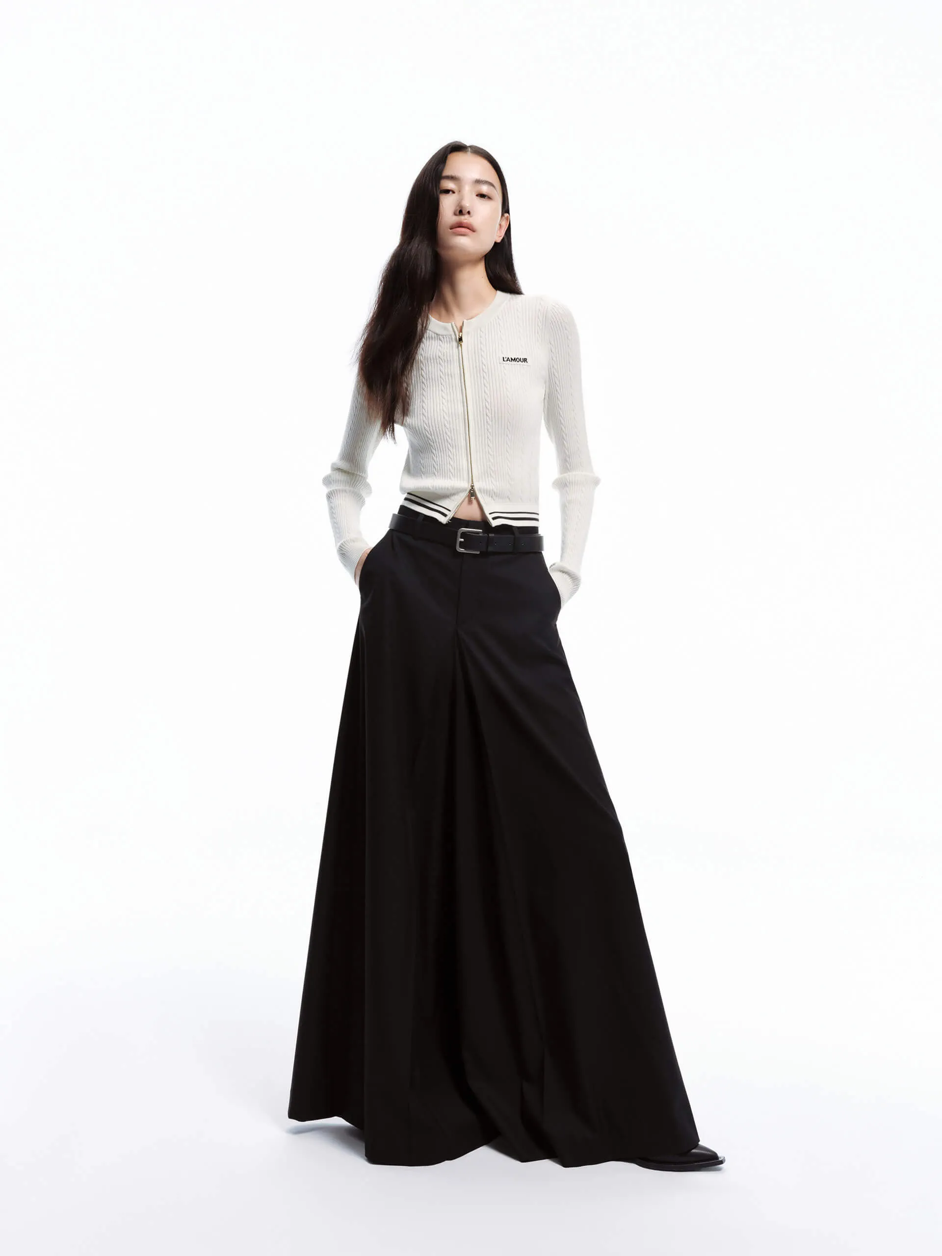 Low Waist Wide Leg Pants