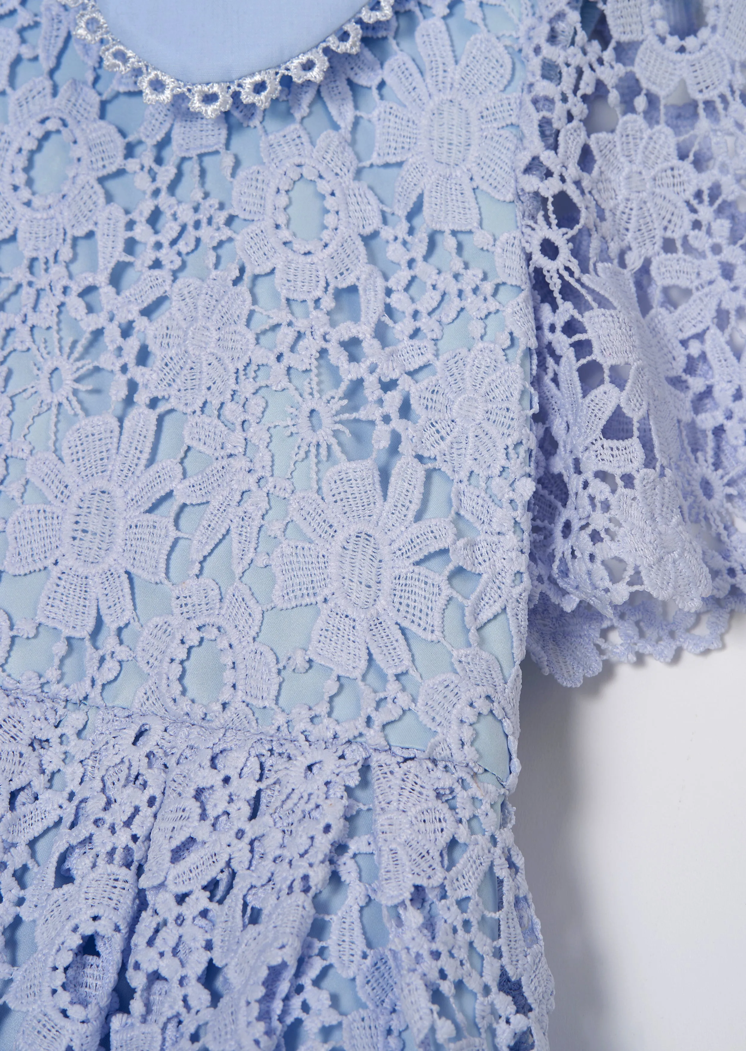 Mavea Cornflower Lace Dress