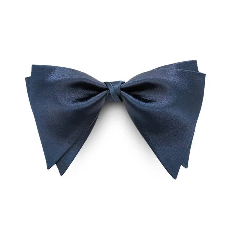 Men's Graceful Wedding Groom Oversized Pointed Bow Tie