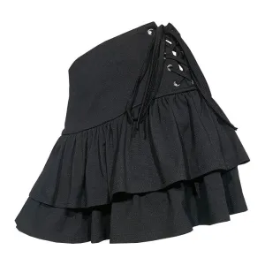 One And Only Lace Up Skirt