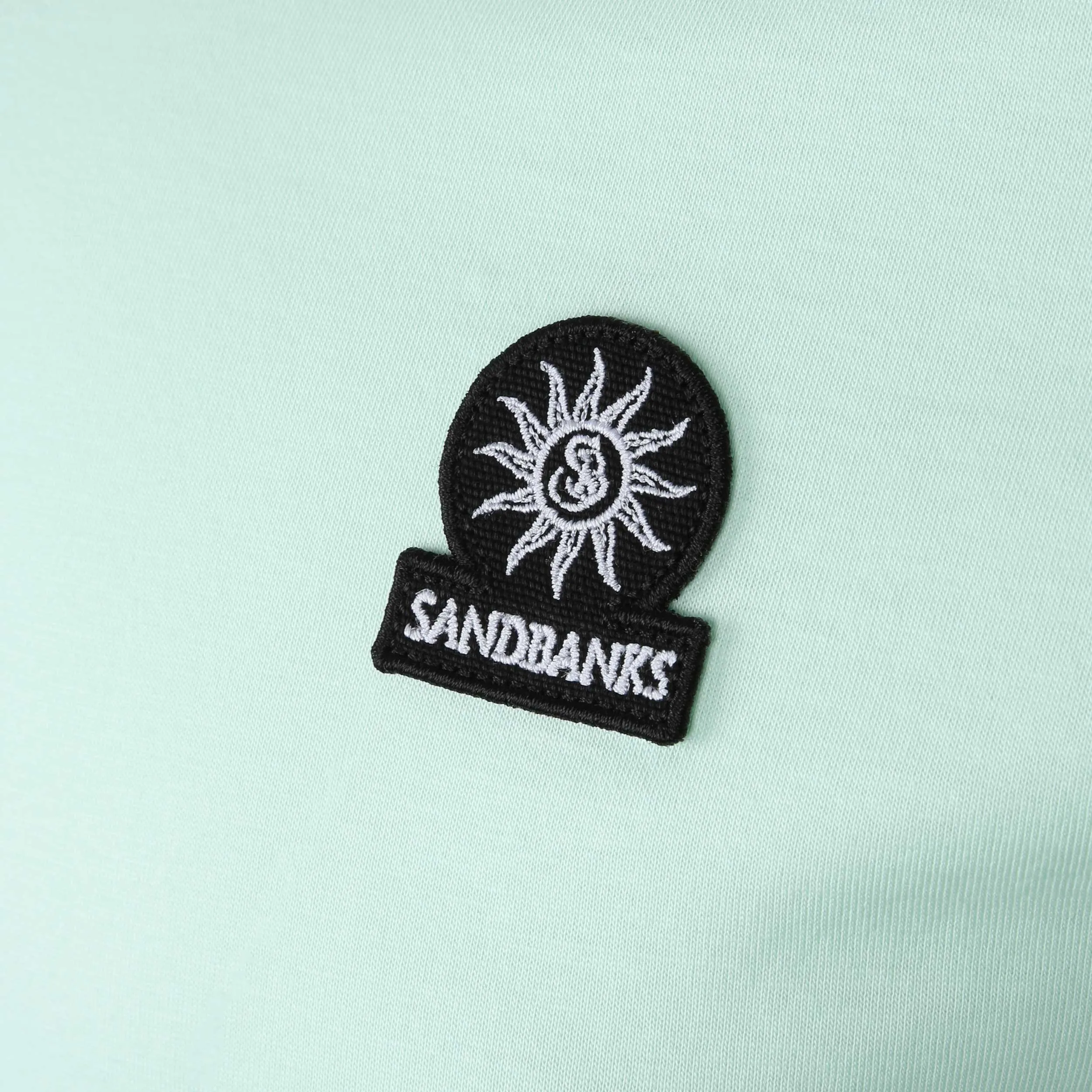 Sandbanks Badge Logo T Shirt in Mint