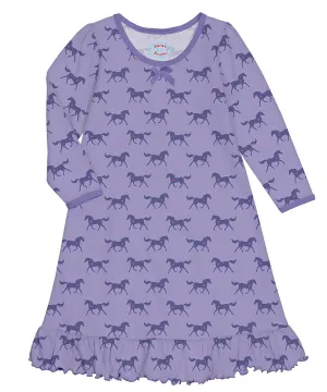 Sara's Prints Puffed Sleeve Nightgown 1505 5108