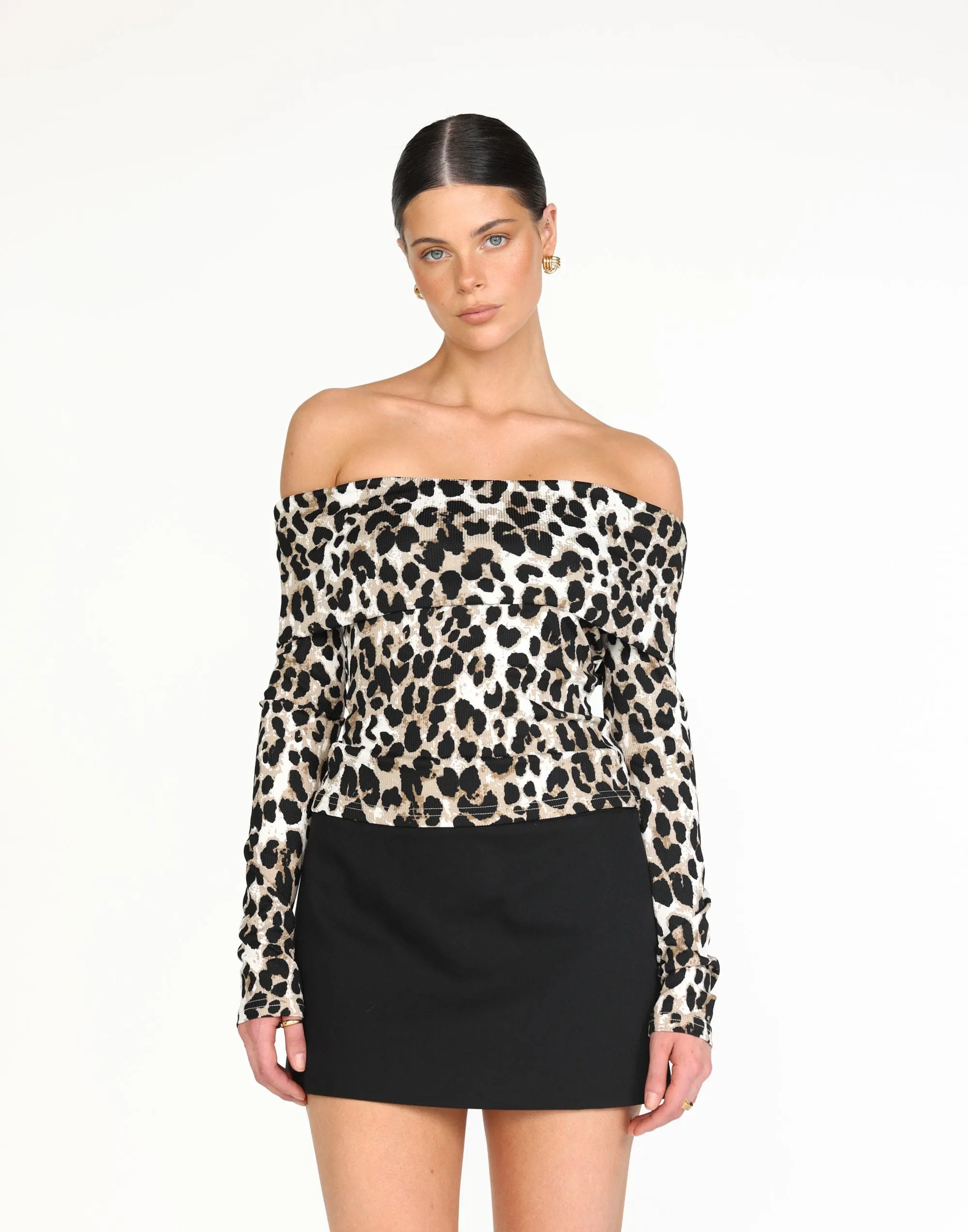 Sienna Top (Leopard)