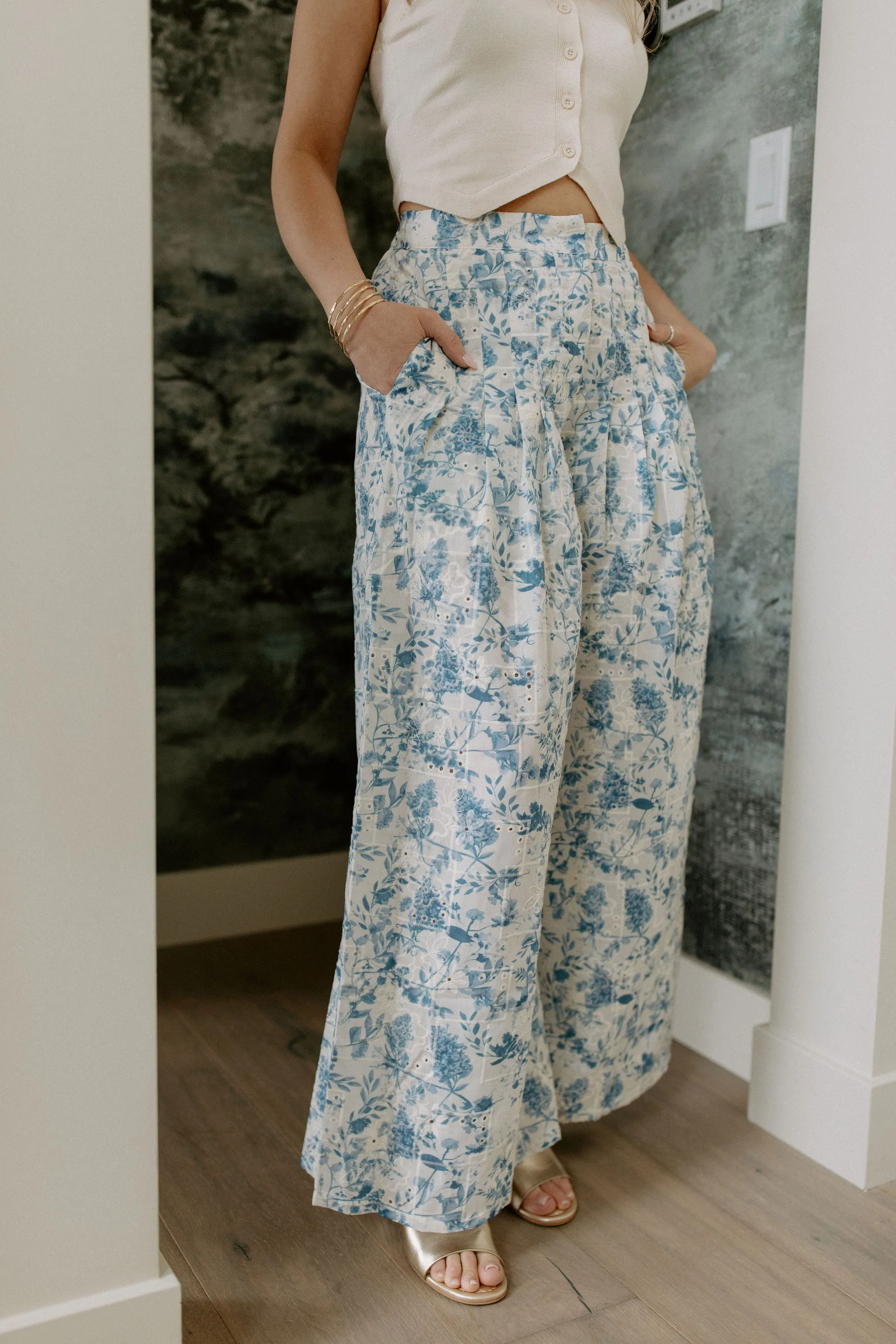 The Davina Wide Leg Pant