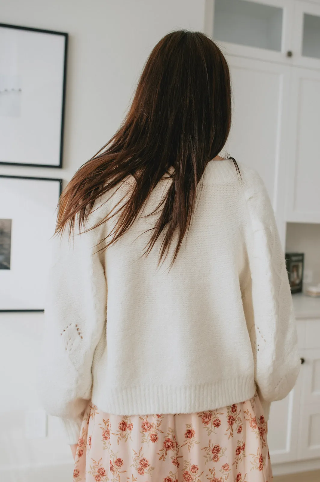 The Tulip Rib Knit Cardigan